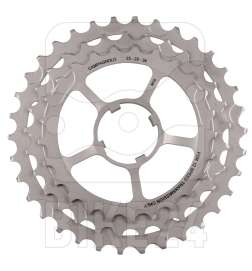 Campagnolo Ritzelpaket für Super Record 12-fach Kassette - 25-29-34 Zähne - silber