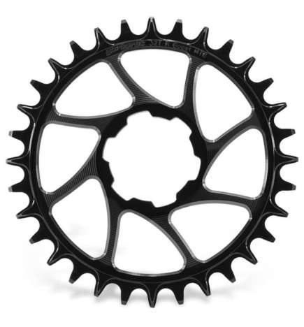 Garbaruk MTB Plateau - Direct Mount   Rond   Narrow-Wide   Boost - pour Hope - noir