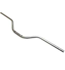 BLB Big Smoke OS Riser Handlebar 31.8 mm | 76 mm - silver polished