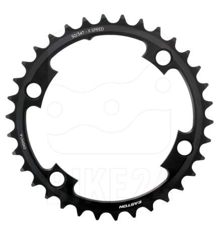 Easton Cinch Shifting Ring Kettenblatt - 4-Arm - 2x11-fach - matt schwarz eloxiert