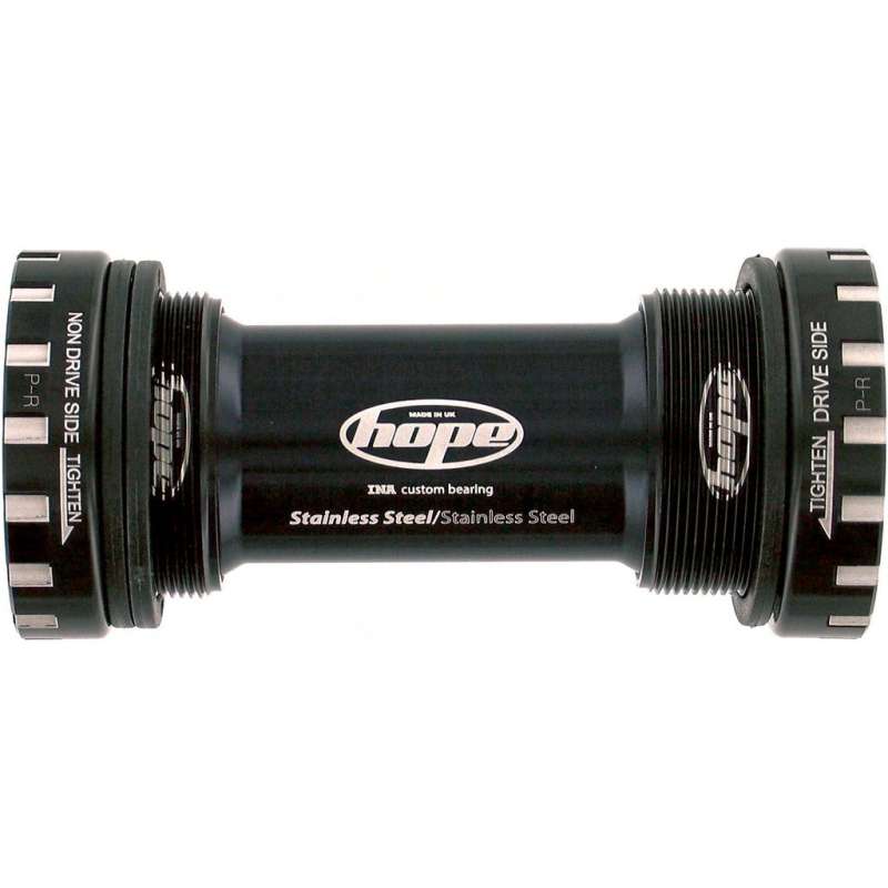 Hope Bottom Bracket Cups MTB Stainless Steel - BSA-68/73-24 - black