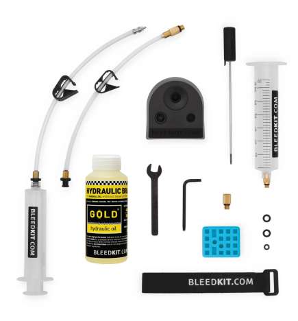 BLEEDKIT.COM Premium GOLD TRP Edition - Entlüftungskit für Bremsen   Mineralöl