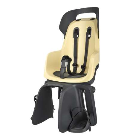Bobike GO Child Bike Seat - Carrier Mount - Lemon Sorbet