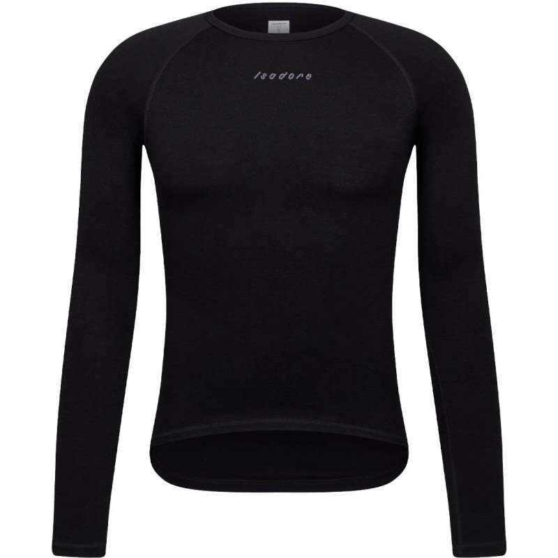 Isadore 150 Merino Long Sleeve Baselayer Men - black