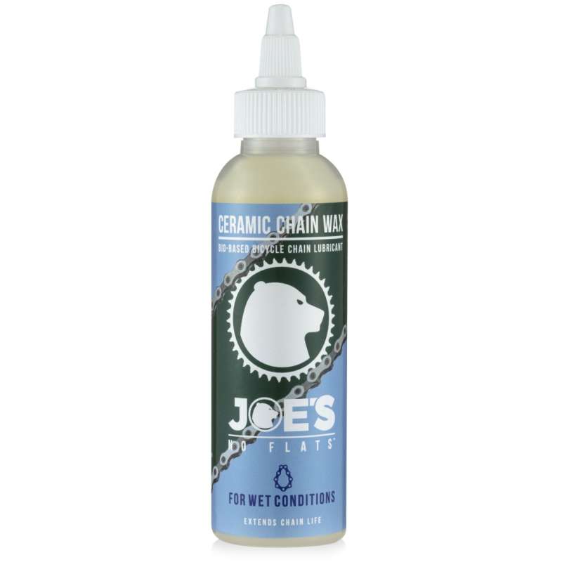 Joe's No Flats Ceramic Chain Wax Wet Lube - 125ml