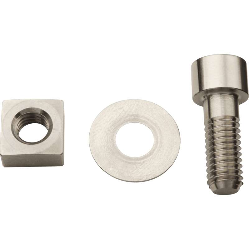 Burgtec Bolt Kit for Thru Axle - Titanium | for FOX Kabolt X (Boost, 2021+)