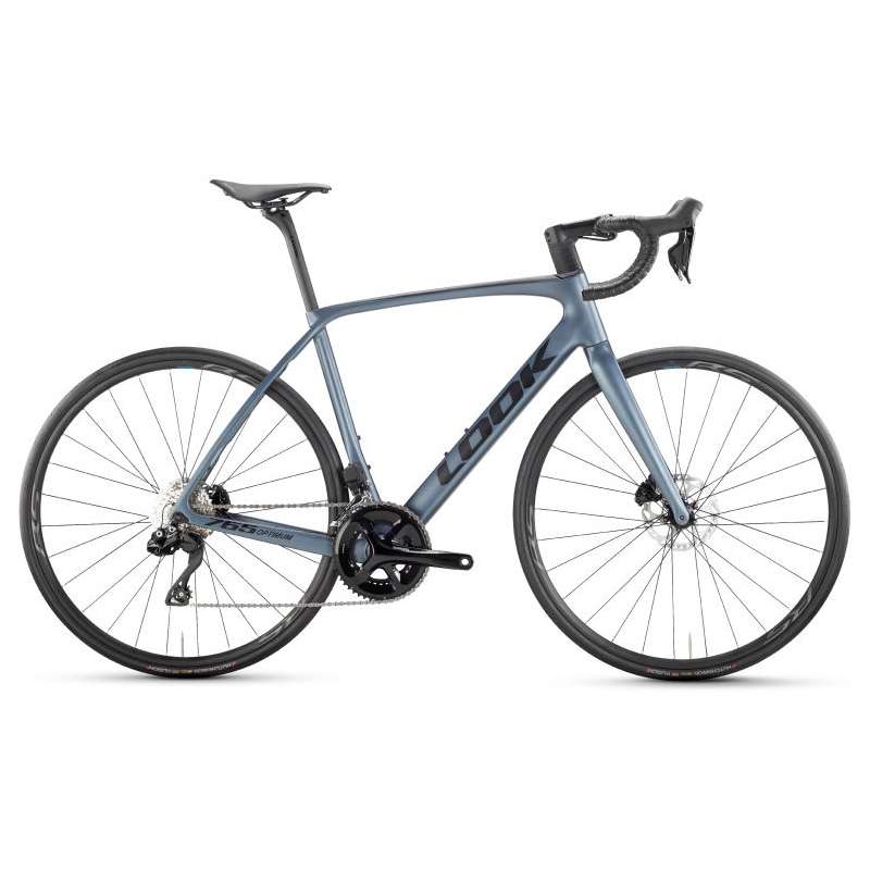LOOK 765 OPTIMUM - Carbon Road Bike - 105 Di2 - 2025 - grey blue satin