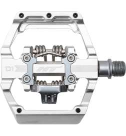 HT D1 DUO Clipless   Flat Pedals - silver