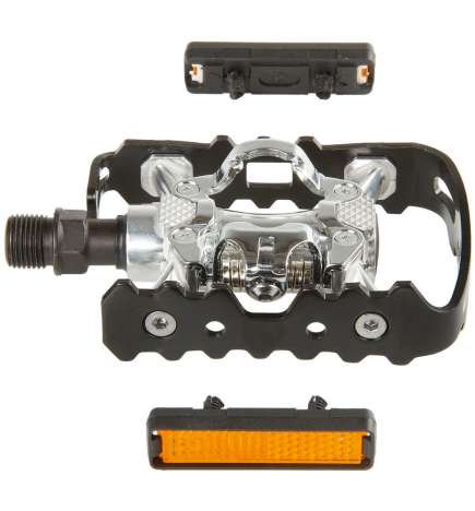 Exustar E-PM818 Triple Interface Pedal - black
