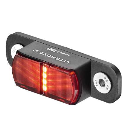Litemove TS-RK Luz trasera LED para bicicletas eléctricas - Fijación al portaequipaje