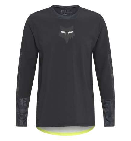 FOX Defend Thermal MTB Longsleeve Jersey Men - Lunar SE - black