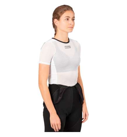 Bioracer Breeze Short Sleeve Base Layer Women - white