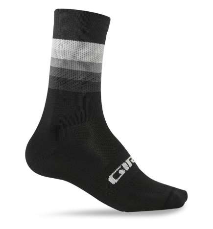 Giro Comp Racer High Rise Socken - black heatwave