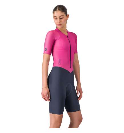 Castelli Movement Puku Naiset - violet pink twilight blue 563