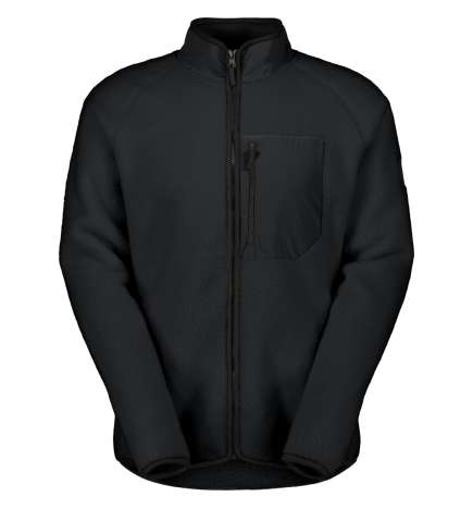 SCOTT Defined Heritage Pile Jacket Men - black