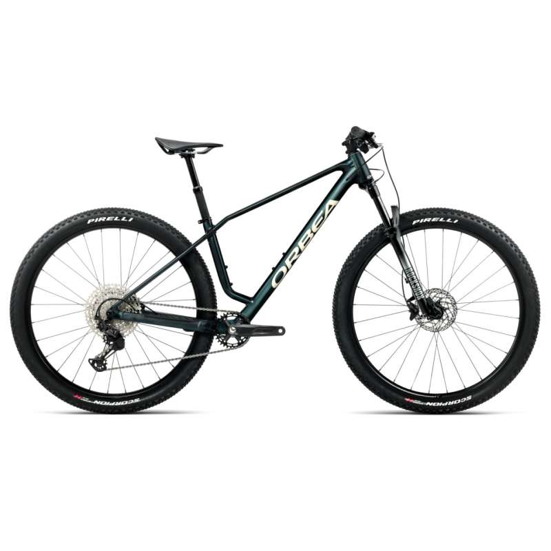 Orbea ALMA H20 - Mountain Bike - 2026 - Espace Green (matt) - Ivory White (gloss)