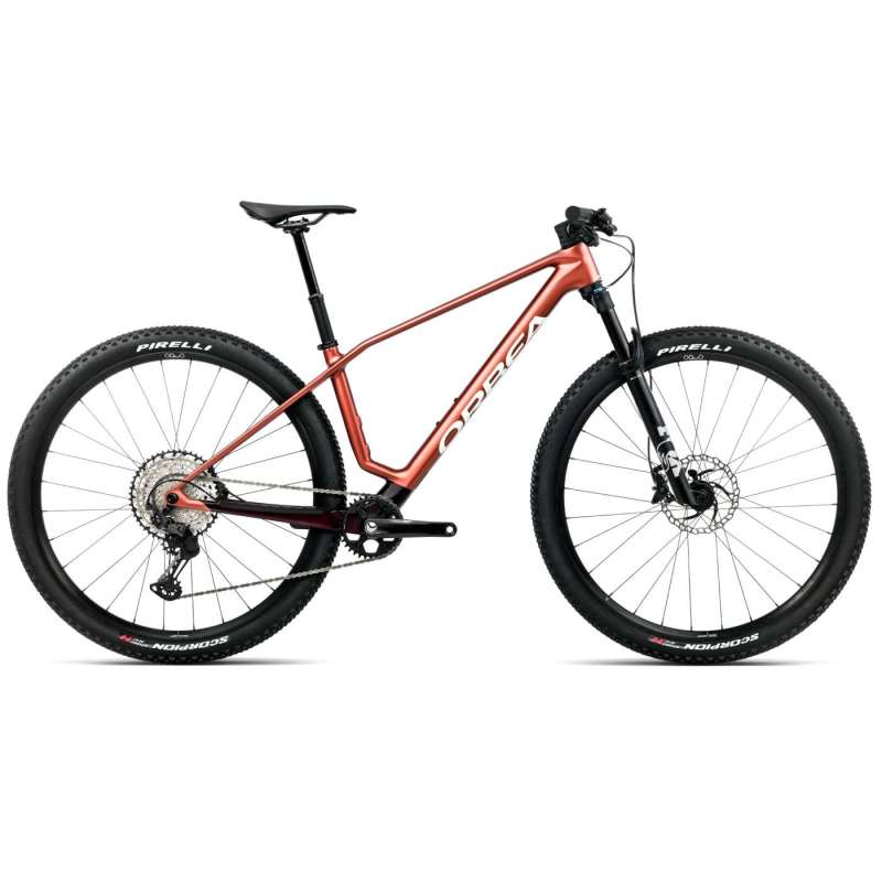 Orbea ALMA M20 - Vélo tout-terrain carbone - 2026 - Mars Red (matt) - Metallic Burgundy Red (gloss)