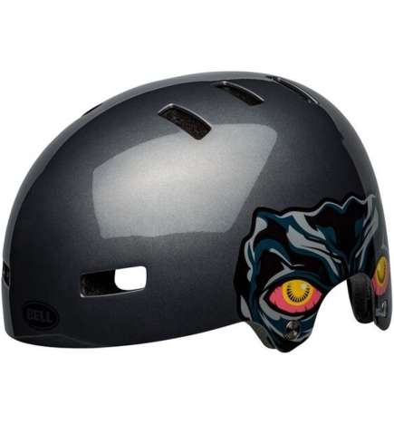 Bell Span Kinderhelm - nightwalker gloss gunmetal