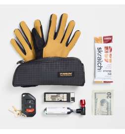 Trek Adventure Runkolaukku vaakaputkeen - 0,8 l - musta vaaleanharmaa