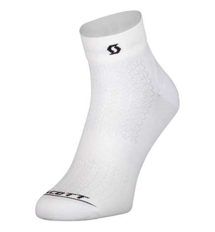 SCOTT Performance Quarter Socks - white black