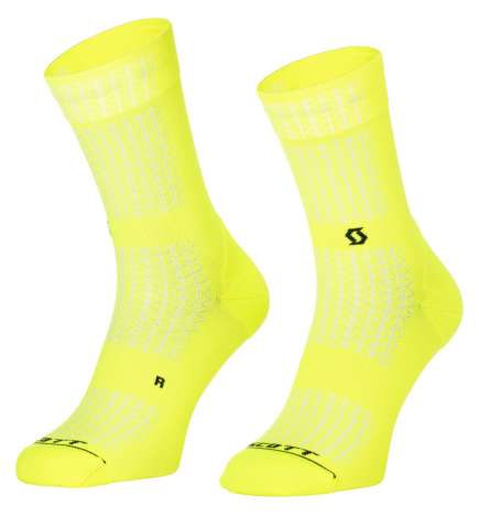 SCOTT Performance Crew Skarpety - safety yellow