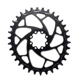 Alugear ELM Narrow Wide Boost MTB Kettenblatt - Oval - für 1x SRAM 8-Loch Direct Mount