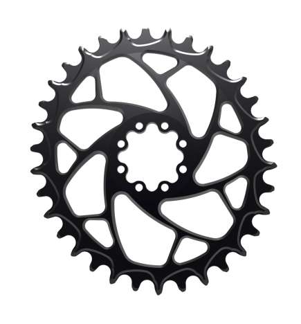 Alugear ELM Narrow Wide Boost MTB Kettenblatt - Oval - für 1x SRAM 8-Loch Direct Mount
