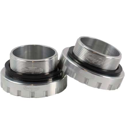 Hope Bottom Bracket Cups Stainless Steel - BSA-68 73 83 100-30 - silver