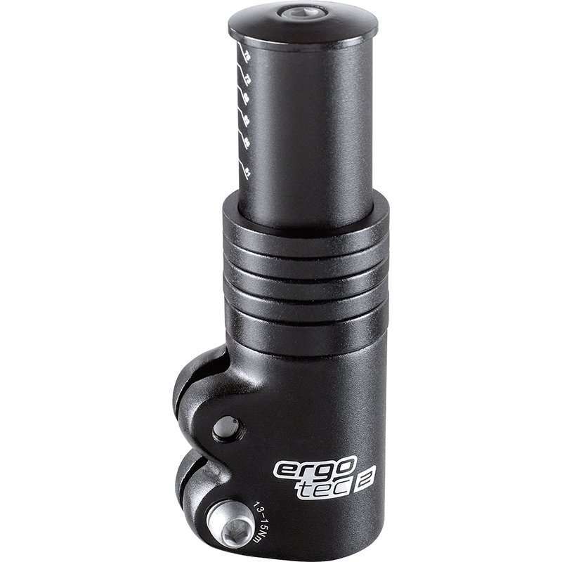 Ergotec Ahead 3 Potencia del Vástago del Adaptador 1 1/8" - negro mate