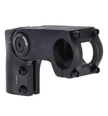 Ergotec Sepia XL Ahead 50 Adjustable Stem 1 1 8  | 31.8mm - black sandblasted