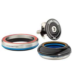Cane Creek 110 Headset - Tapered - IS41 28.6 | IS52 40 - short 51.1OD, wide - black