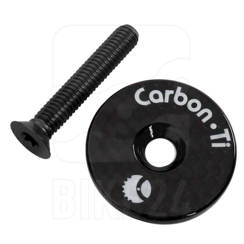 Carbon-Ti X-Cap Ahead Kappe - Carbon - schwarz