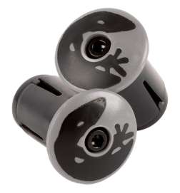 Lizard Skins Tappi per barrette manubrio - cool gray