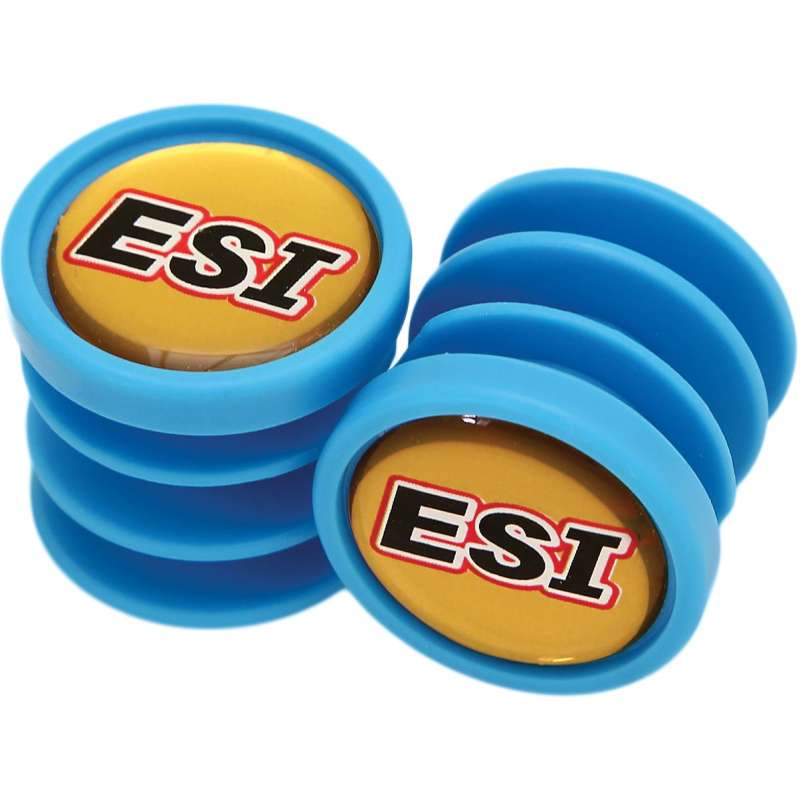 ESI Grips Bar Plugs - Aqua