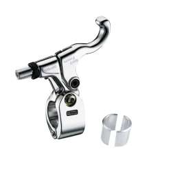 Dia Compe Single-Digit Brake Lever Goldfinger - Left - silver