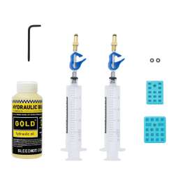 BLEEDKIT.COM Premium GOLD Cura Edition - Entlüftungskit   Mineralöl