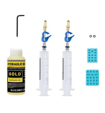 BLEEDKIT.COM Premium GOLD Cura Edition - Entlüftungskit   Mineralöl
