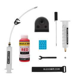BLEEDKIT.COM Premium RED Edition for Shimano Hydraulic Brakes