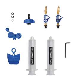 BLEEDKIT.COM Kit di spurgo per tutti i freni idraulici a olio minerale SRAM - Premium Mineral Edition