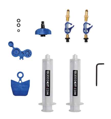 BLEEDKIT.COM Premium Mineral Edition Entlüftungskit für alle SRAM Mineralöl-Hydraulikbremsen