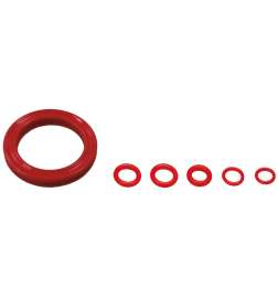 Jagwire Elite Bleed Kit O-Ring Set - Mineral Oil (red)