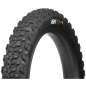 45NRTH Dillinger 4 Fatbike Folding Tire | Fat Tubeless Ready - Black | 26x4.20" / 168 L Concave Carbide Alu Studs / 120TPI