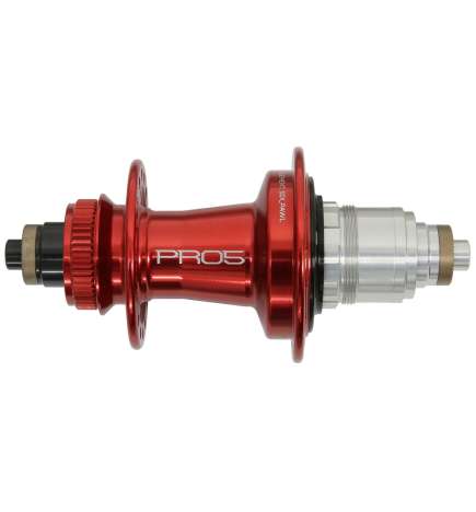 Hope Mozzo Posteriore - Pro 5 - Centerlock - QR 135 | SRAM XD - rosso