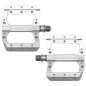 HT AE12 EVO+ Flat Pedal - silver