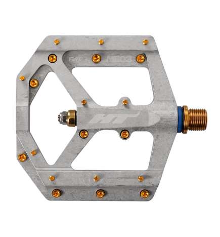 HT ME03T EVO  Flat Pedal Magnesium   Titanium - raw