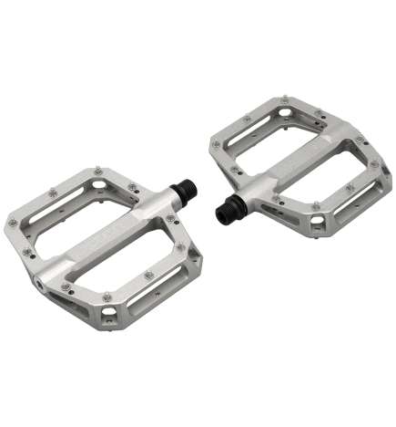 Fraezen FUßRASTE Platformpedalen - XL - zilver