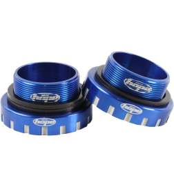 Hope Bottom Bracket Cups Stainless Steel - BSA-68 73 83 100-30 - blue
