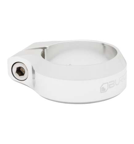 Burgtec Seat Clamp - rhodium silver