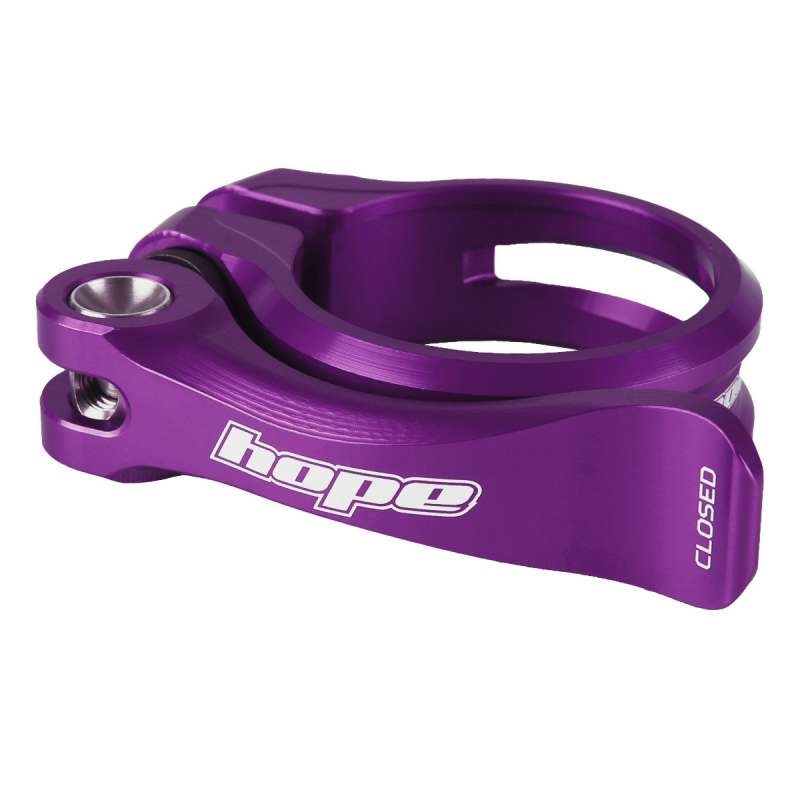 Hope Seat Clamp - Quick Release - purple