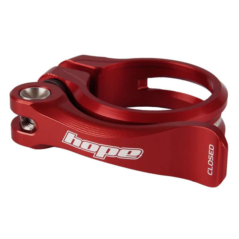 Hope Abrazadera de Sillín - Cierre Rápido - roja
